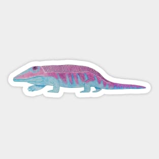 Permian Chroniosuchus Sticker